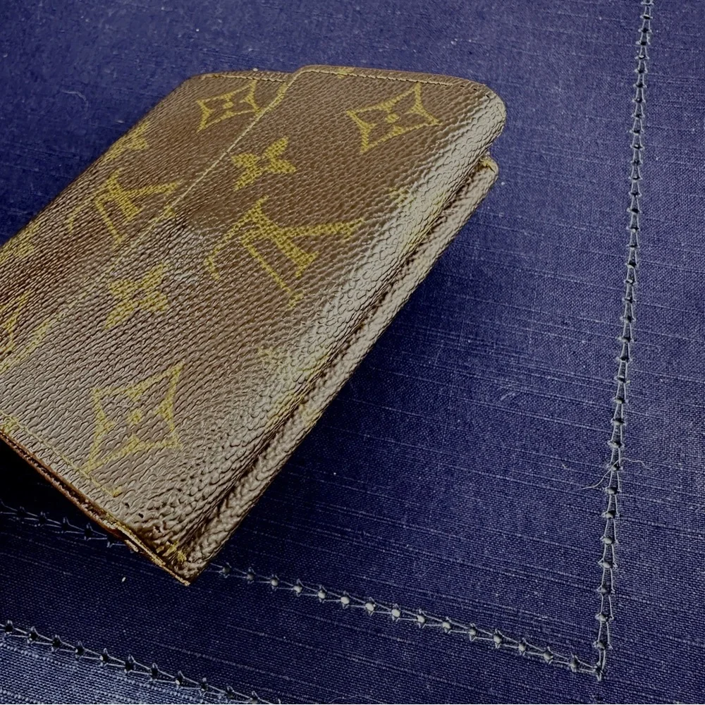 AUTHENTIC Louis Vuitton Vintage Porte-Valeurs Cartes Crédit.Elise wallet.